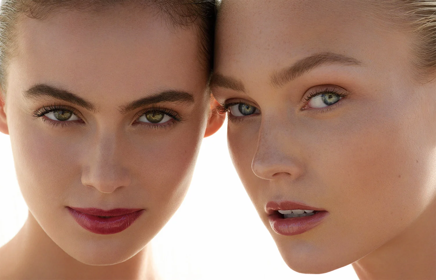 Sera Mann & Kirra Jones in Laugh Kiss Care beauty campaign