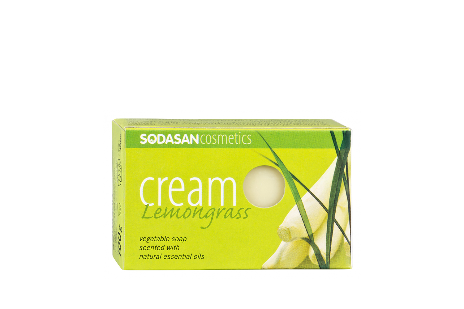 Cream Soap Bar Lemongrass and Ginger 100g