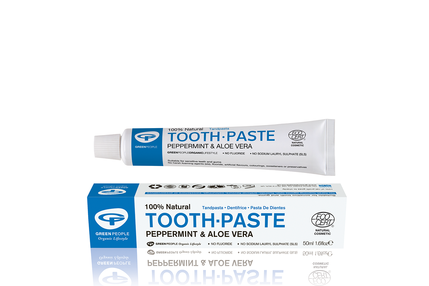 Green People Toothpaste Peppermint Aloe Vera 50ml.png