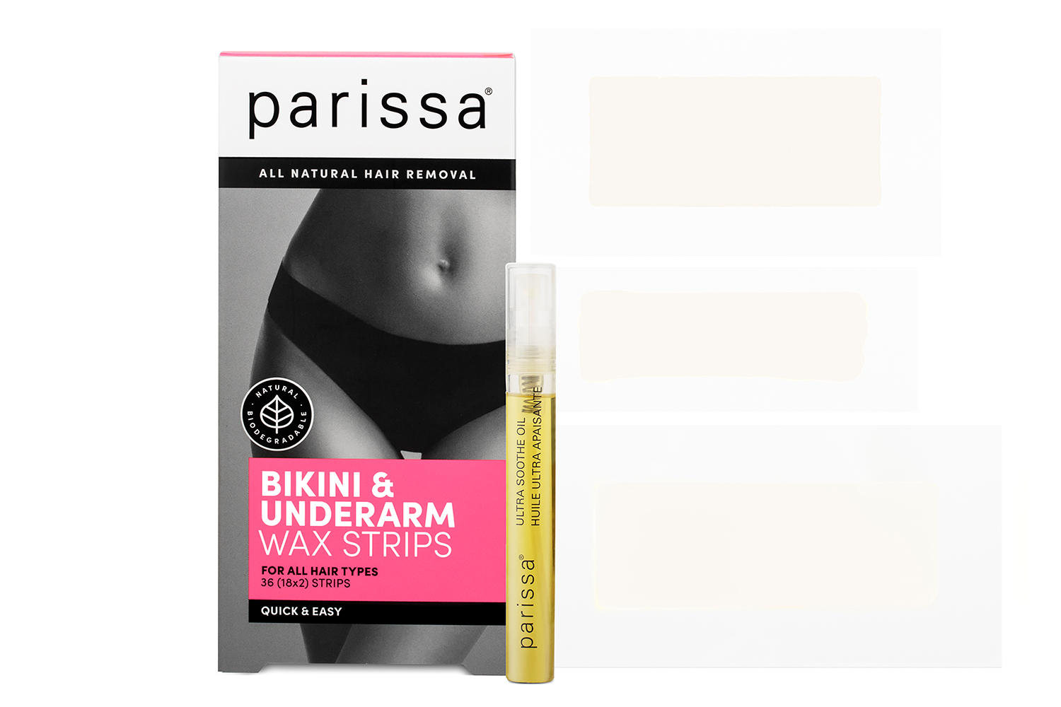 Parissa Wax Strips Bikini & Underarm — Helios Health & Beauty