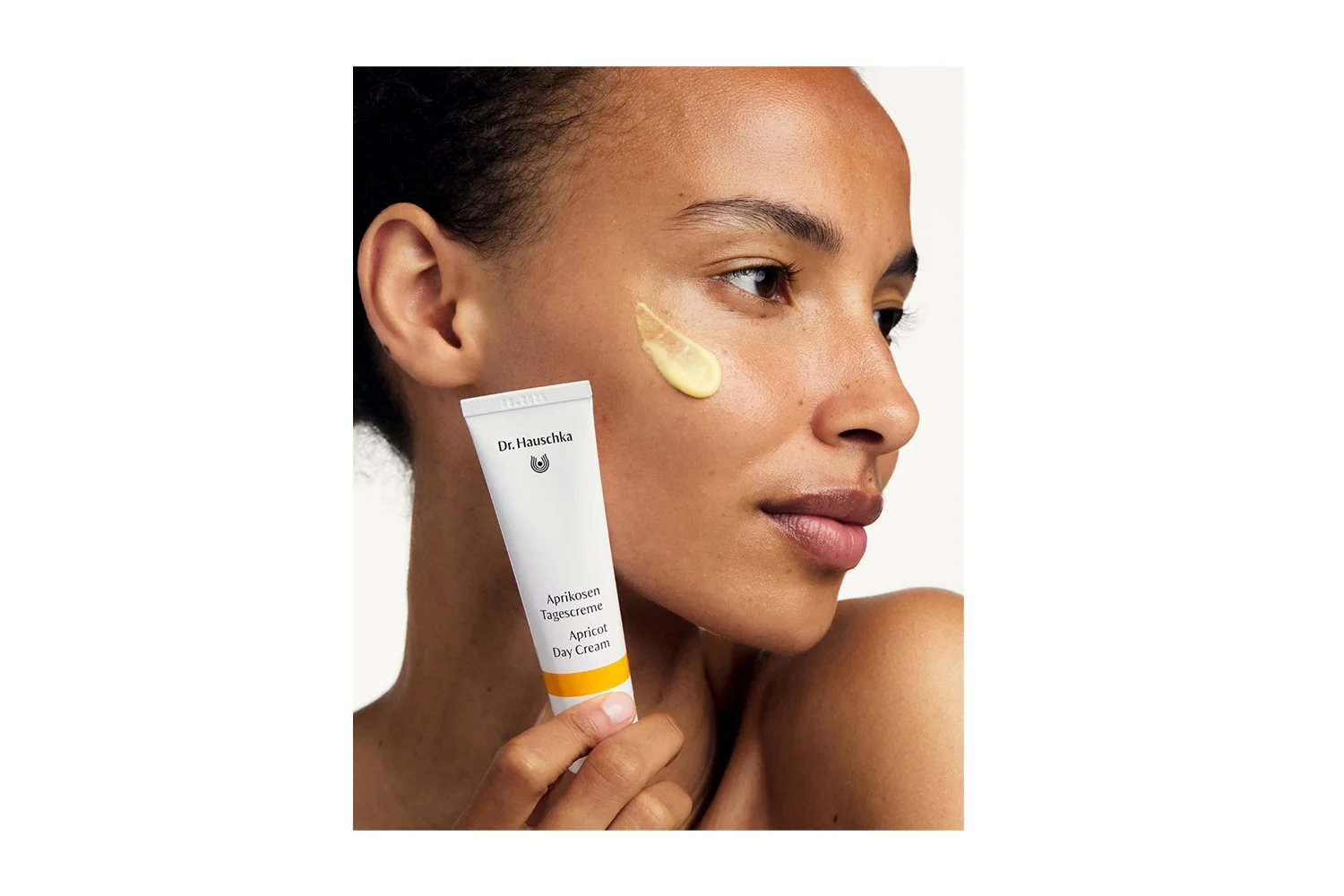 Apricot Day Cream model product.jpg
