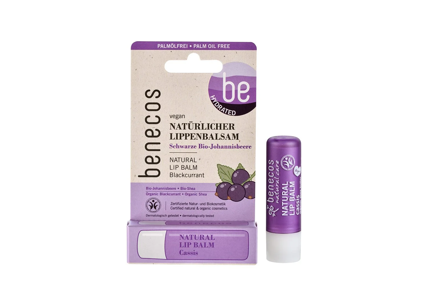 Benecos Natural Lip Care Blister Pack cassis blackcurrant.jpg