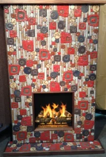MCM Studio fireplace