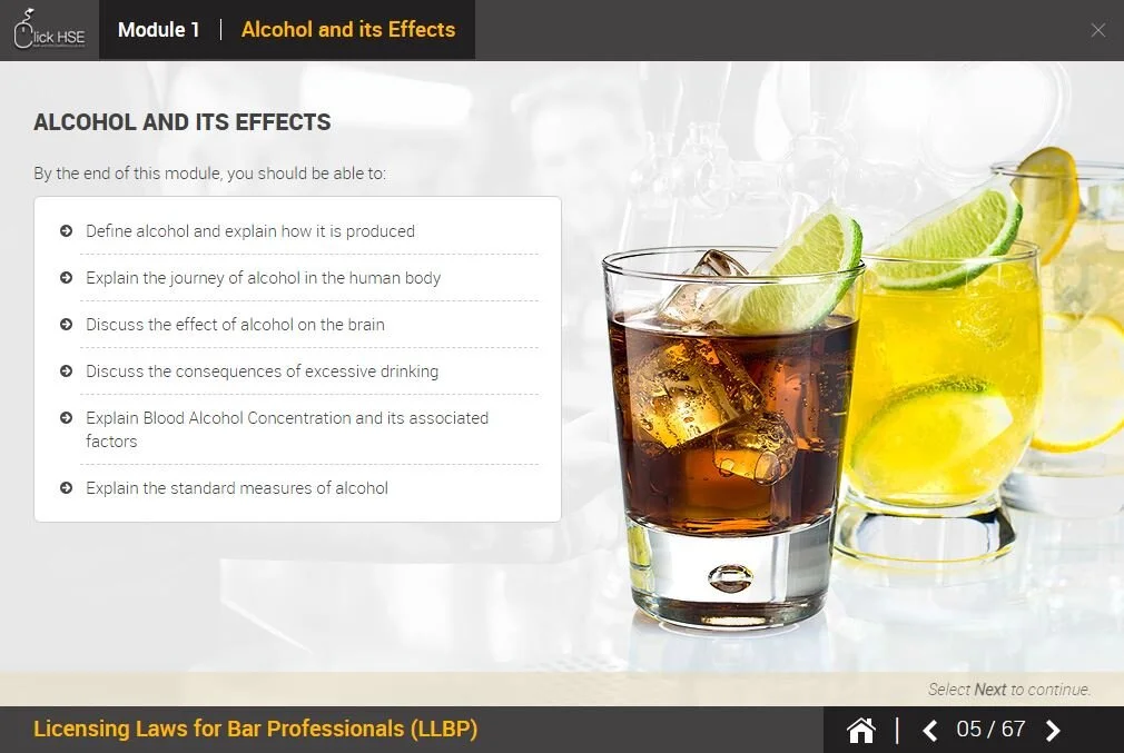 Bar Staff Training CPD Accredited Online Training course — AT&F Solutions