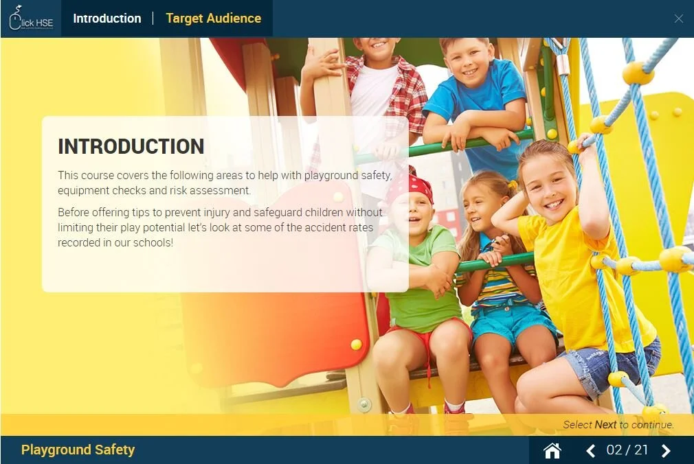 Playground Inspection Training Course CPD Accredited Training — AT&F