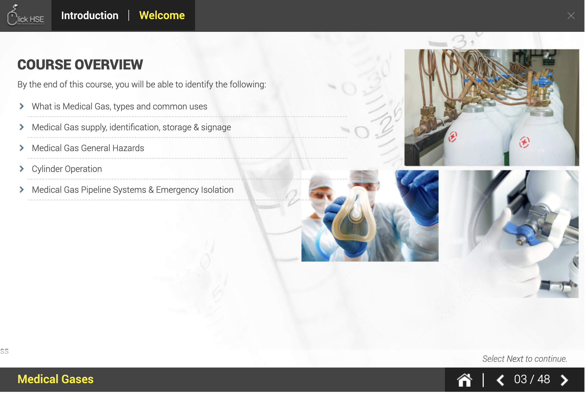 Medical Gas Safety Training CPD Accredited Online Training Course