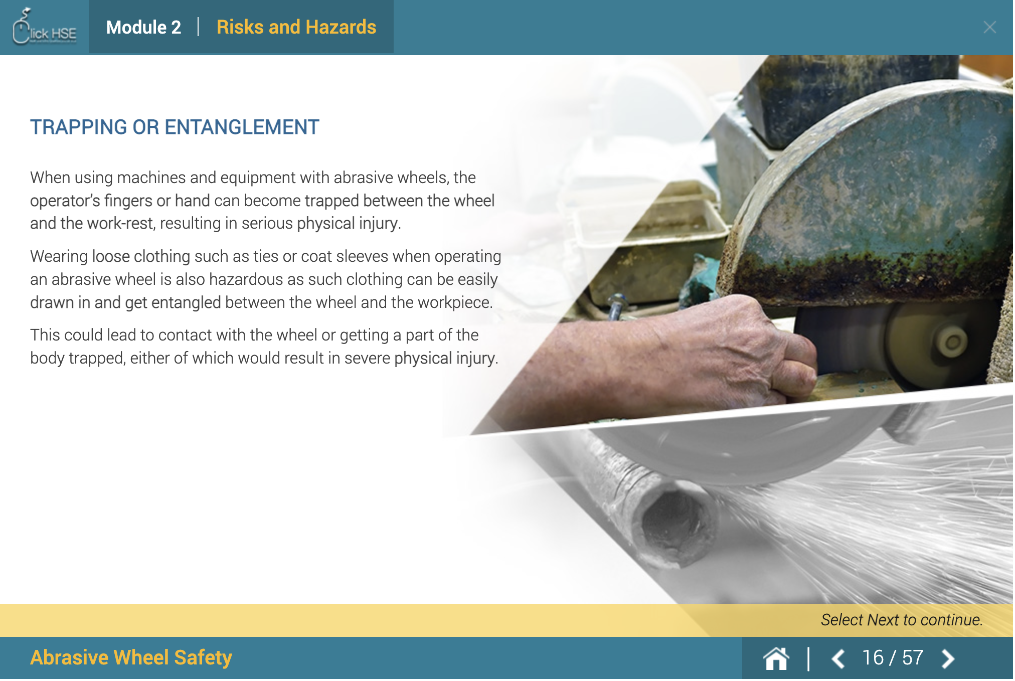 Abrasive Wheels Training — AT&F Solutions