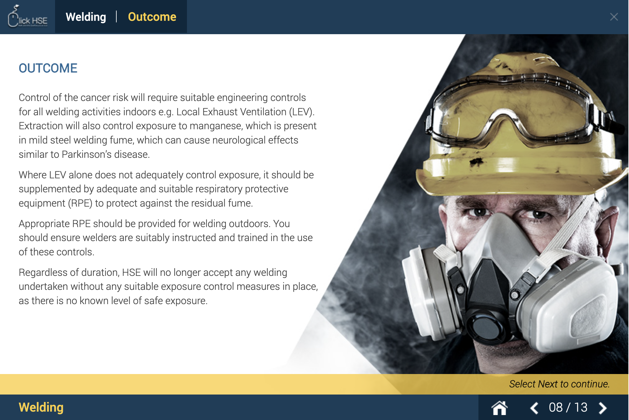 Local Exhaust Ventilation Regulations (LEV) Online Training Course