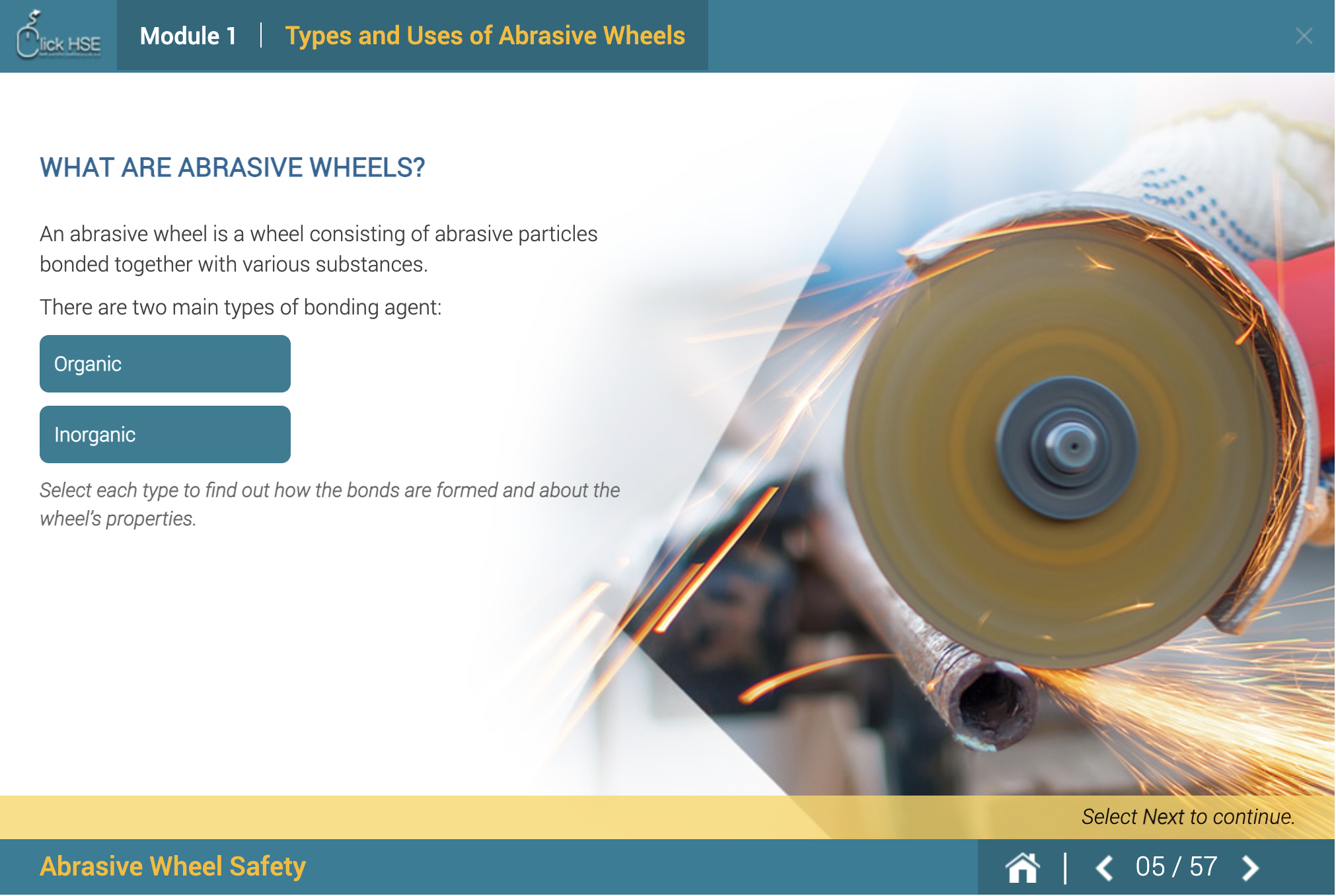 Abrasive Wheels Training Online Training Course CPD Accredited