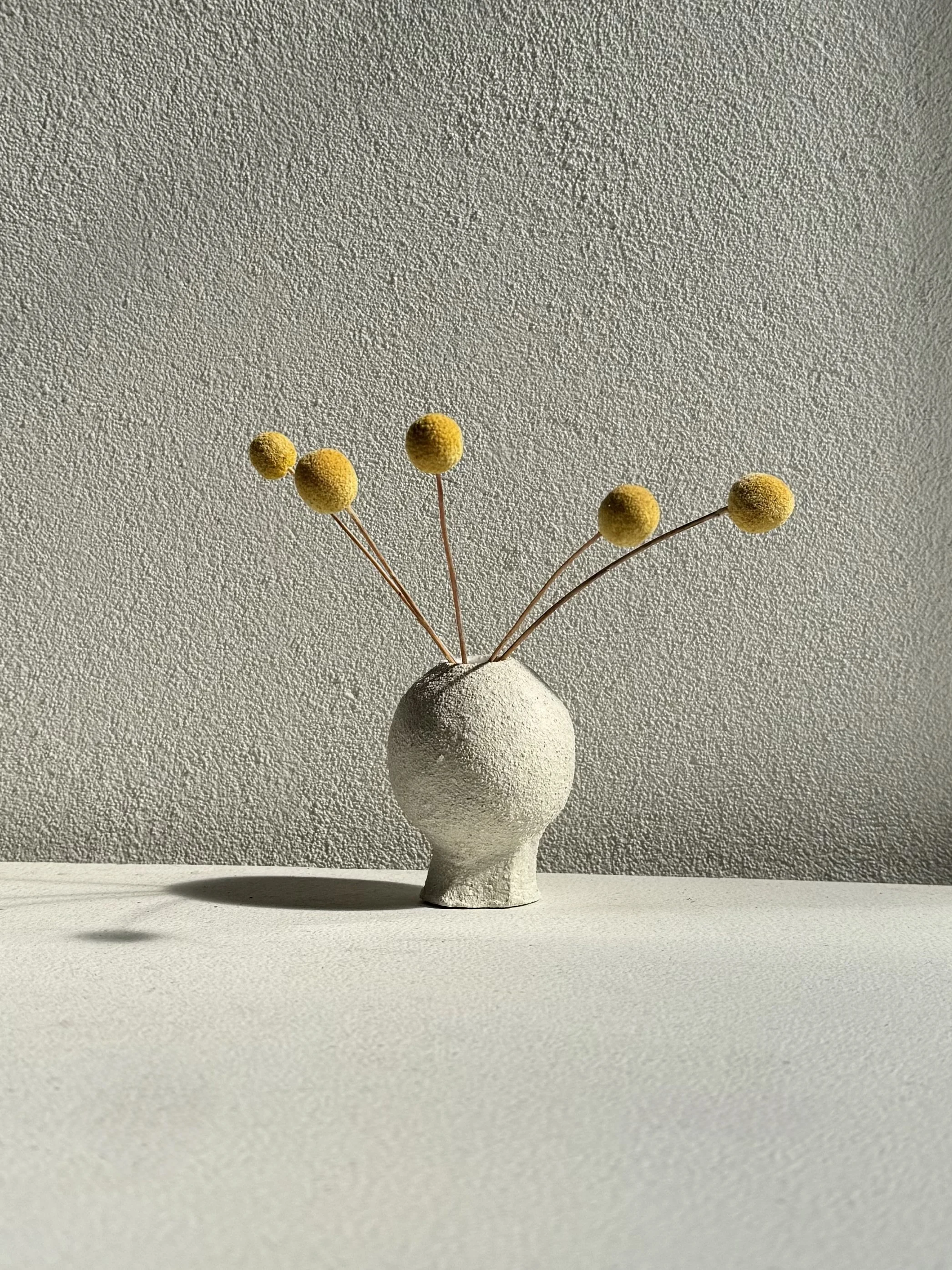 Mini Orb Vase with Billy buttons .jpg