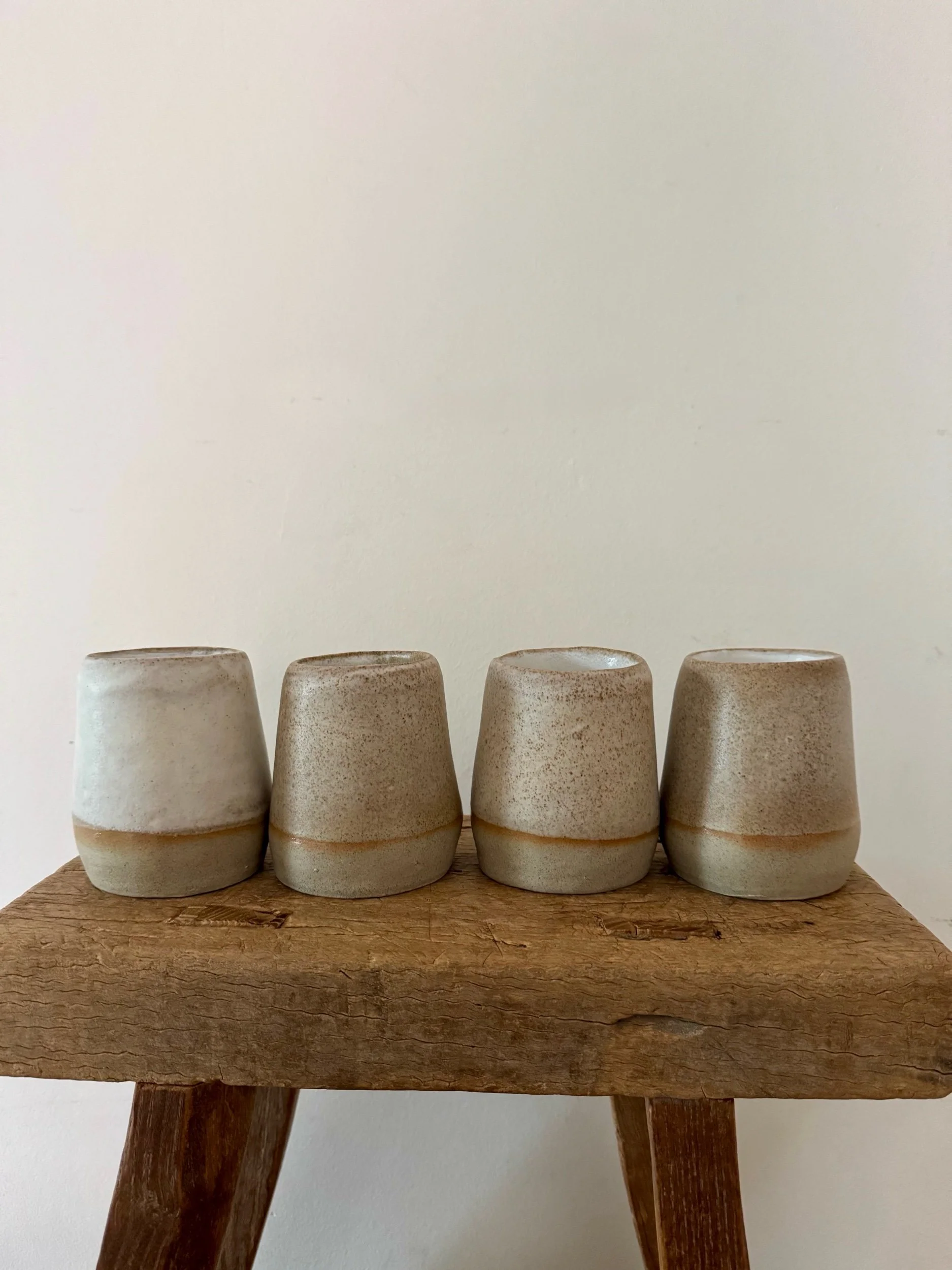 Handmade Huggy Stoneware Cup by Splendid Wren Ceramics