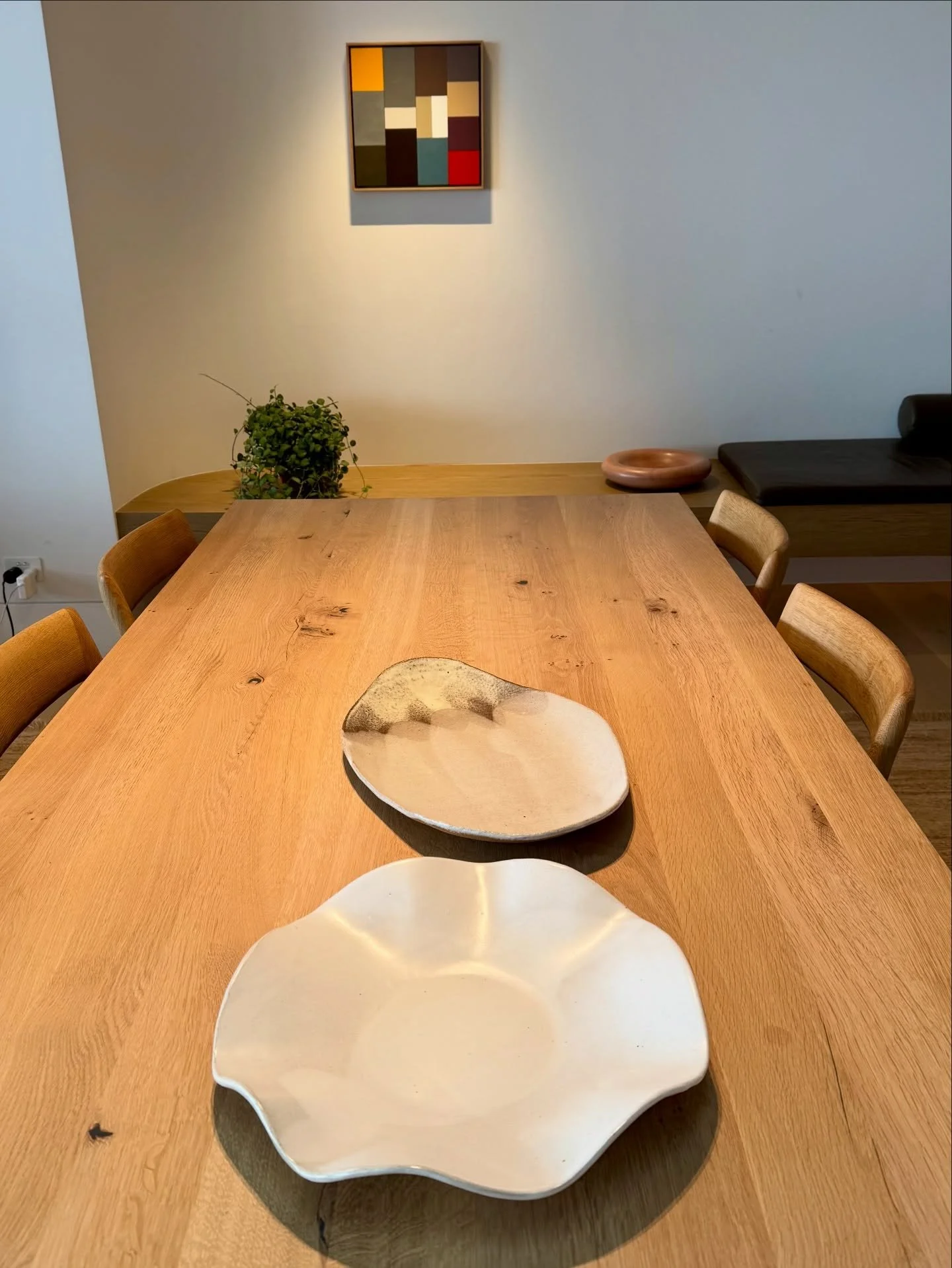 It&rsquo;s always a treat to see my work in such a beautiful new home. 

I&rsquo;m busily making more platters, pedestals and vases for the upcoming Artists and Makers Market @bundanontrust Saturday March 21. Pop it in the diary! It&rsquo;s always a 