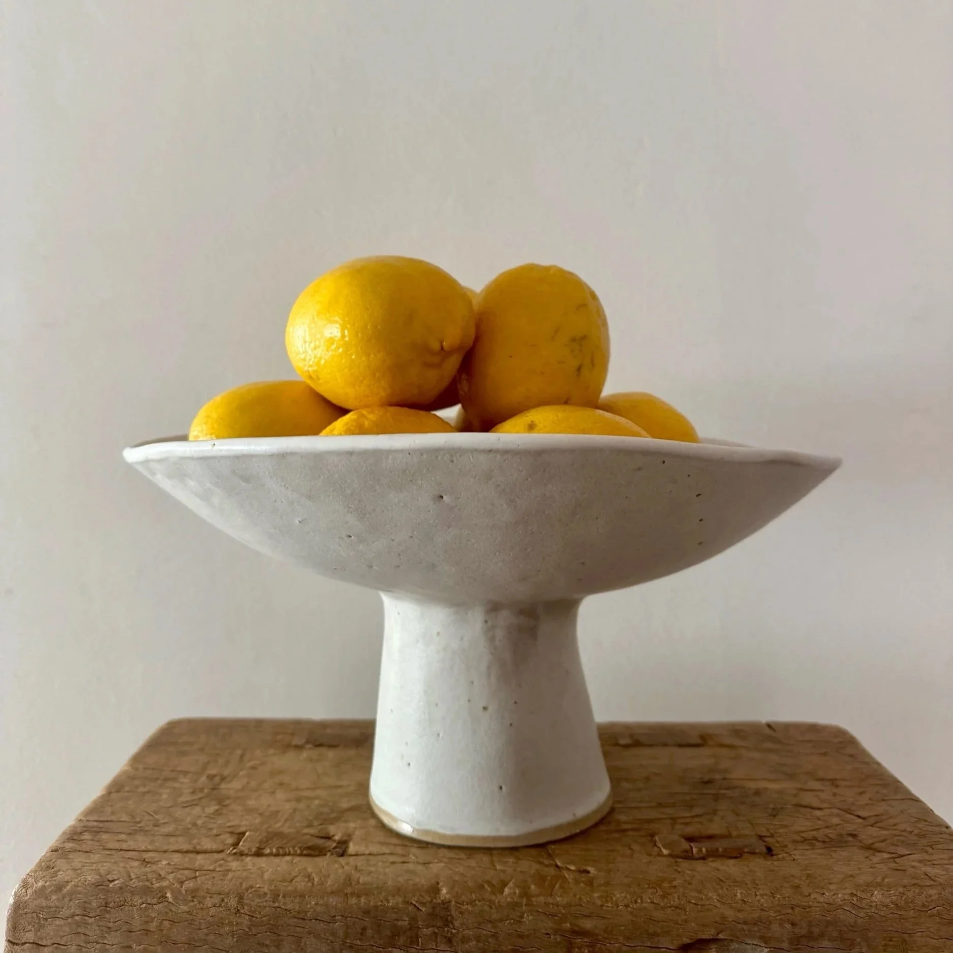 Splendid Pedestal/Compote Bowl - Perfect as a Fruit Bowl, Serving Bowl or Statement Piece