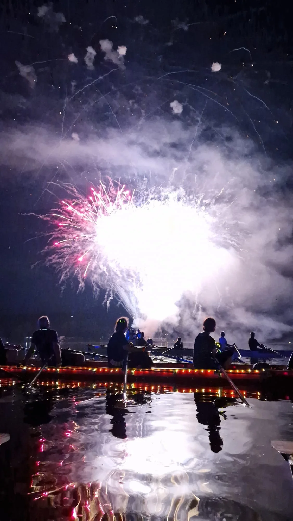 20 KRG'ler waren beim Lichterfest zum 90. Geburtstag des Baldeneysees!