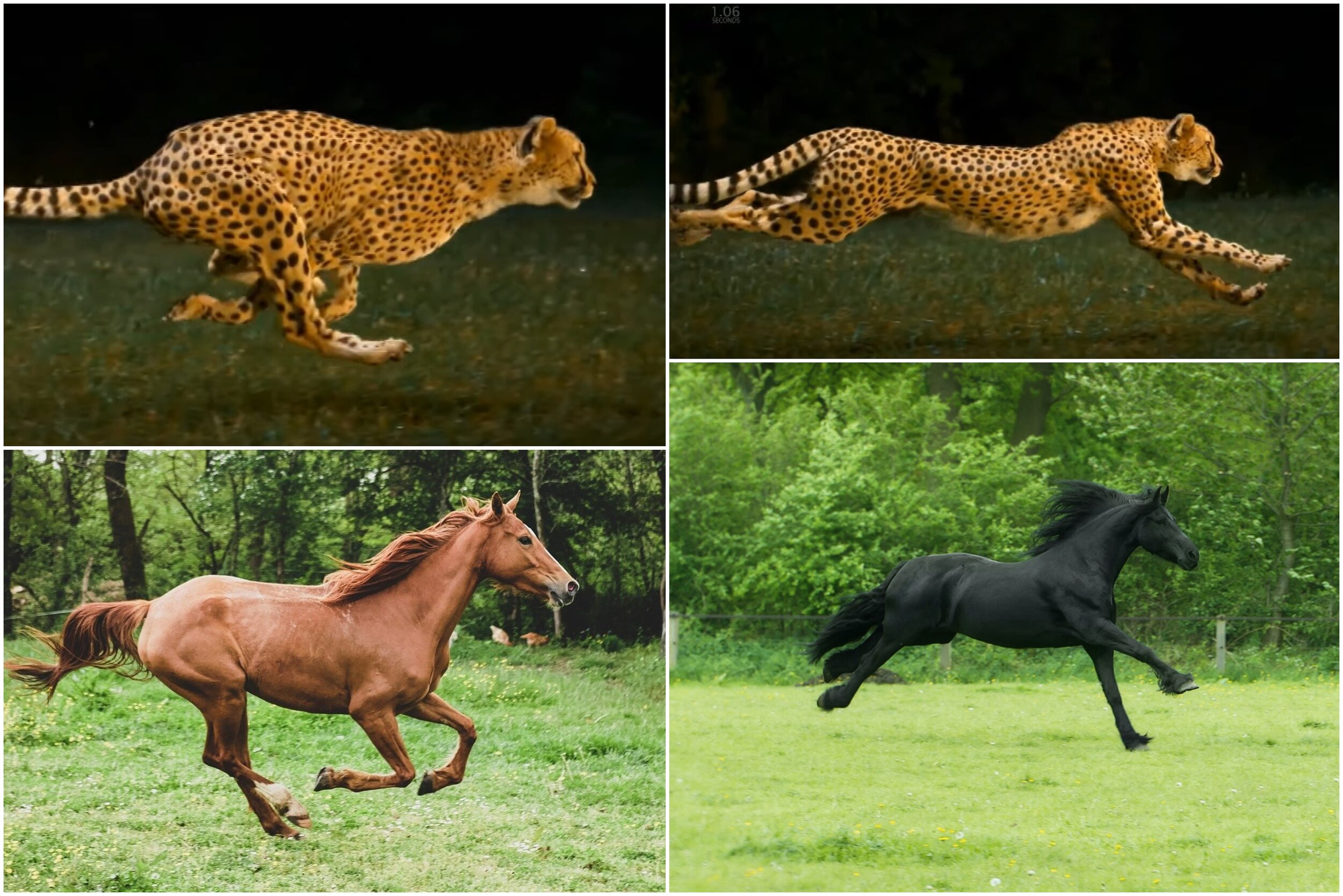 A GUIDE TO QUADRUPEDS' GAITS - Walk, amble, trot, pace, canter, gallop —  Animator Notebook