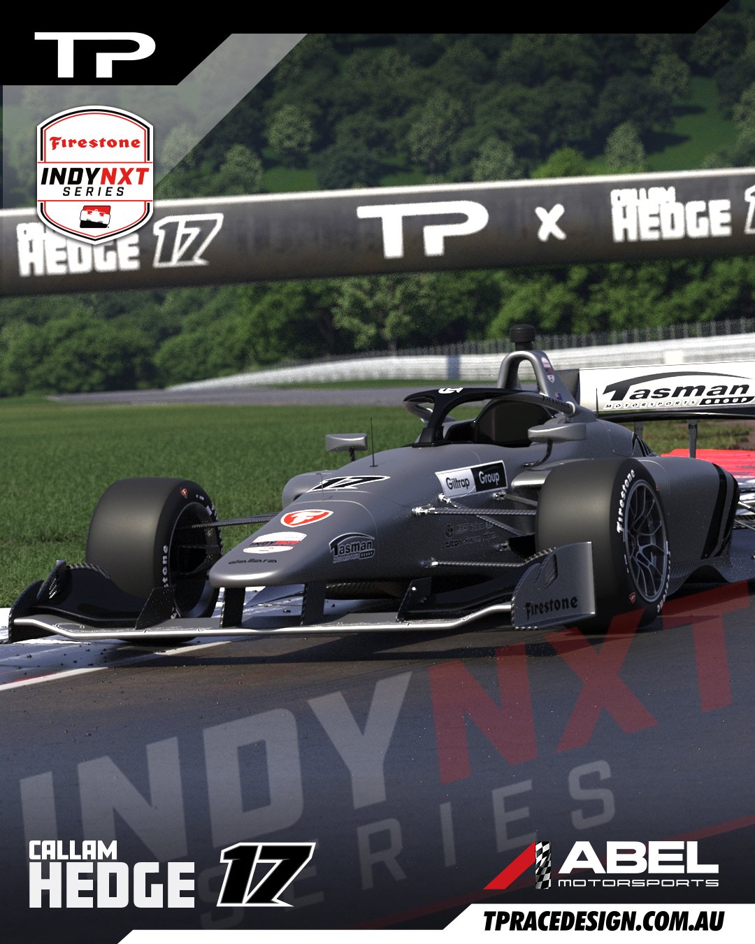NEW SERIES UNLOCKED 🔓
Great to be a part on the @indynxt grid this year with @callumhedge and the team at @abel_motorsports for 2025.

Here's a bit of the design and render work for Callum's Silver Bullet. I really enjoyed working on this late last 