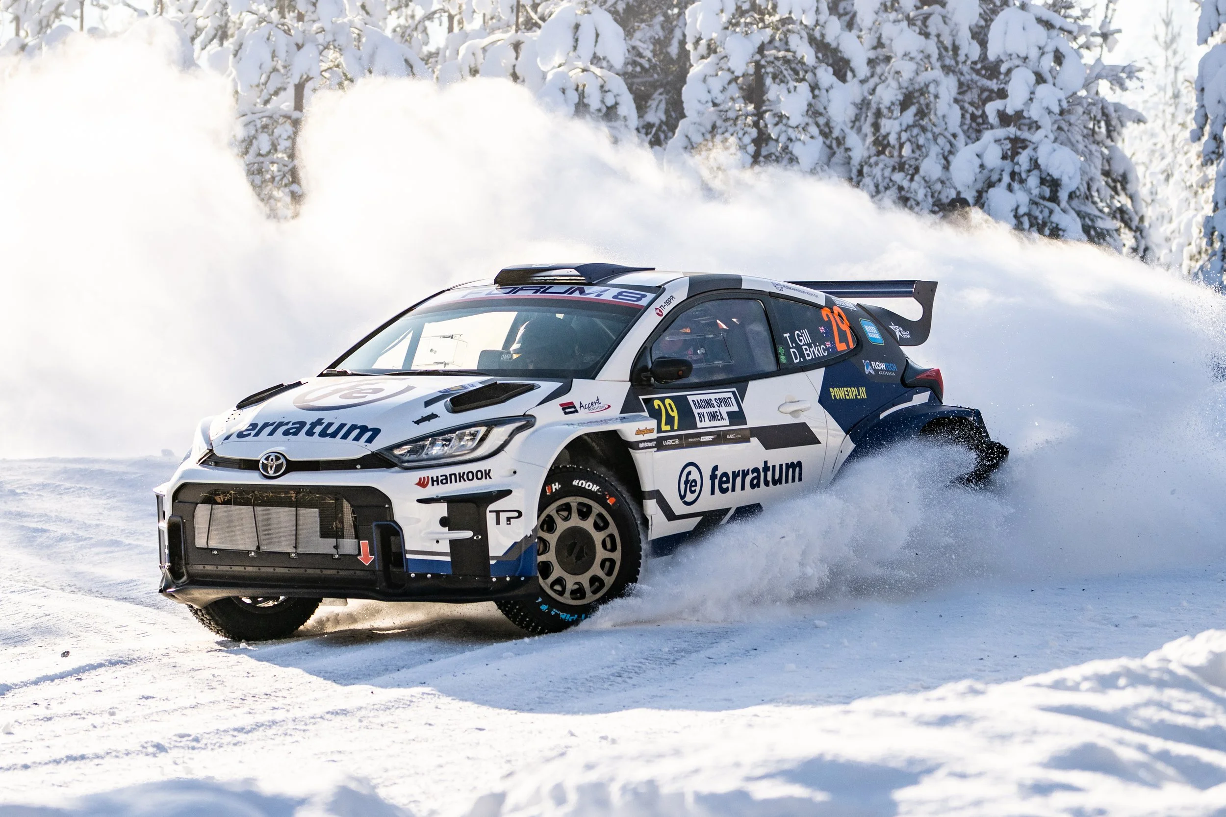 Taylor Gill’s WRC2 livery