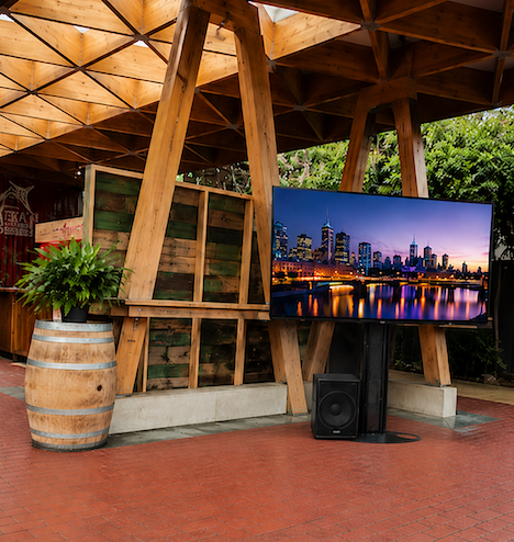 Event TV on Stand
