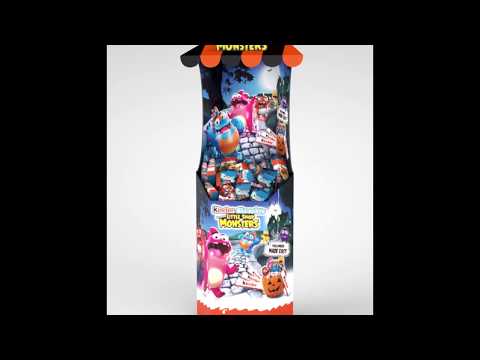 Kinder Dump Bin Halloween 2017 Lenticular