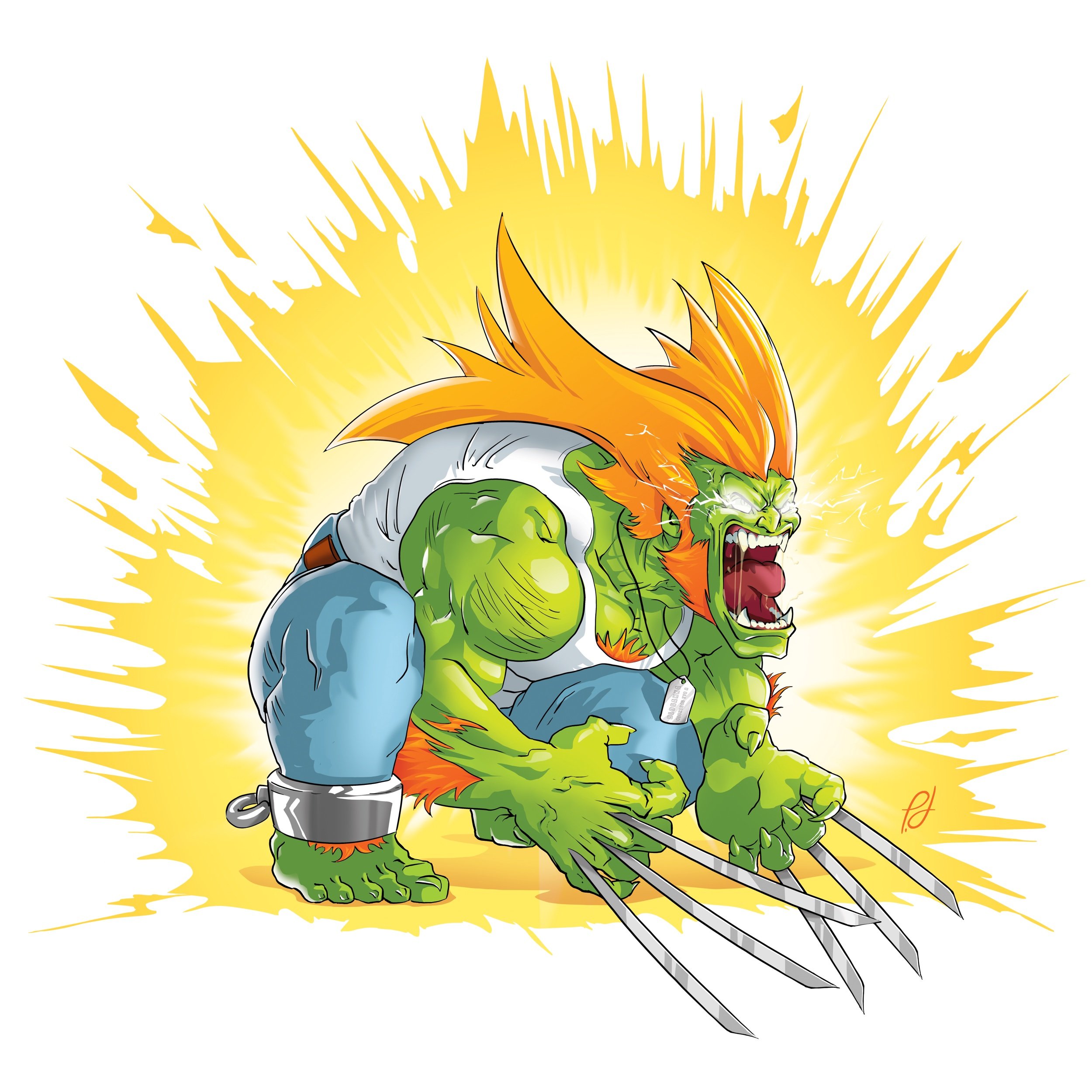 Blanka x Wolverine