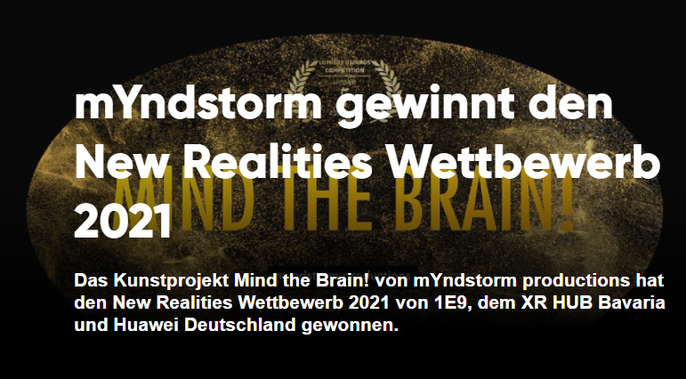 mYndstorm gewinnt den New Realities Wettbewerb 2021
