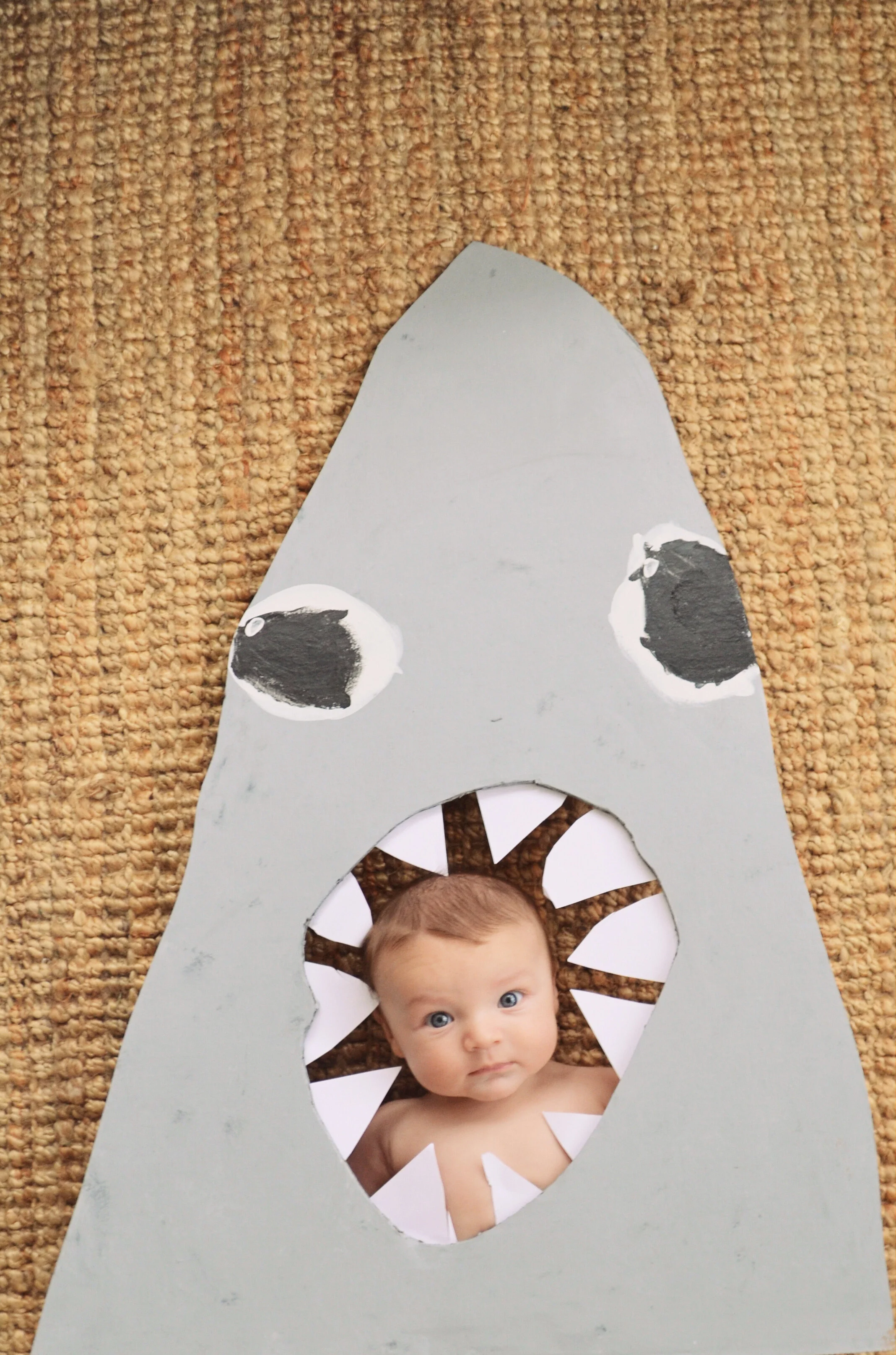July 28th - Sam in the shark photo booth.JPG