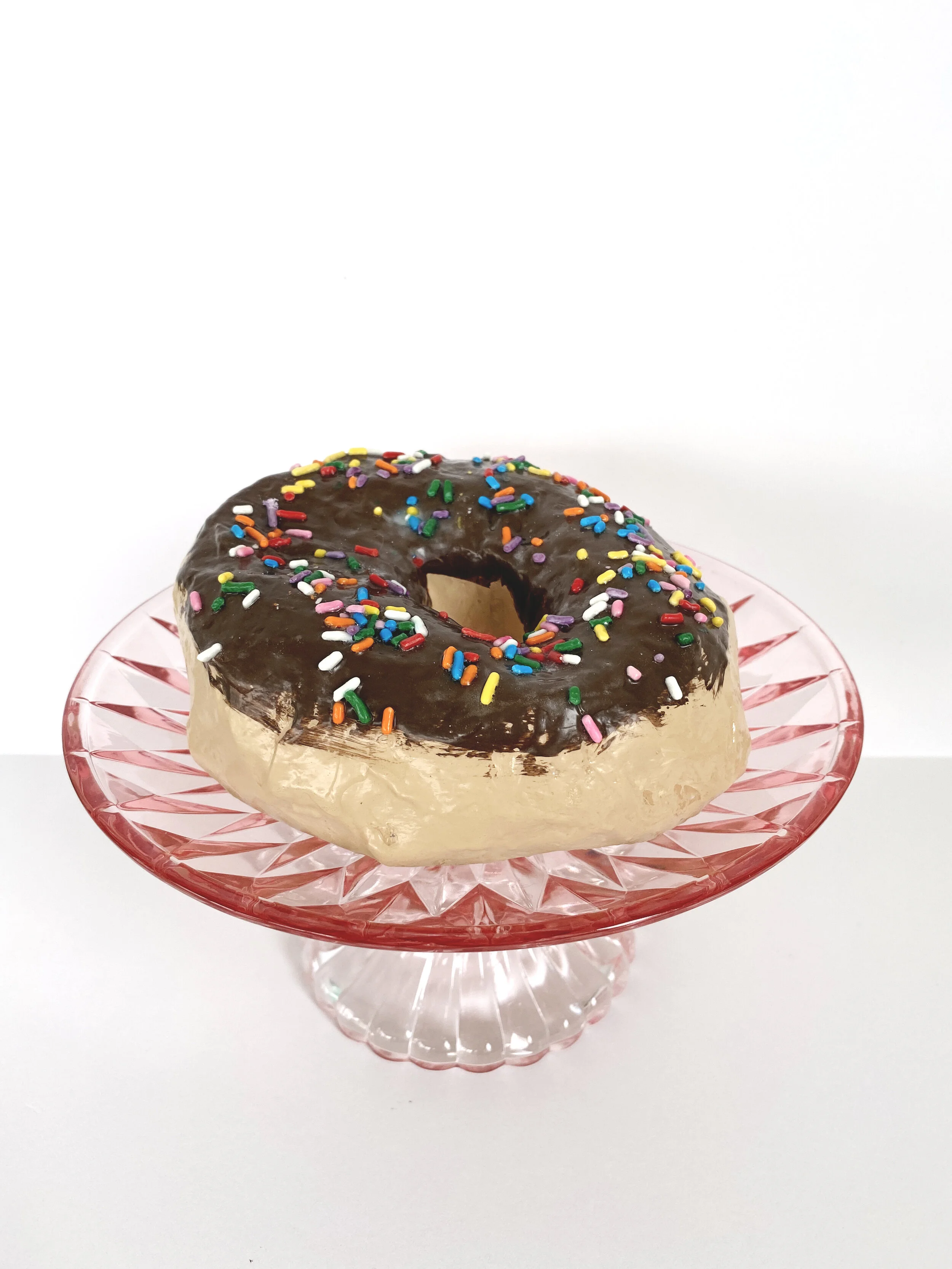 paper mache donuts — make fun