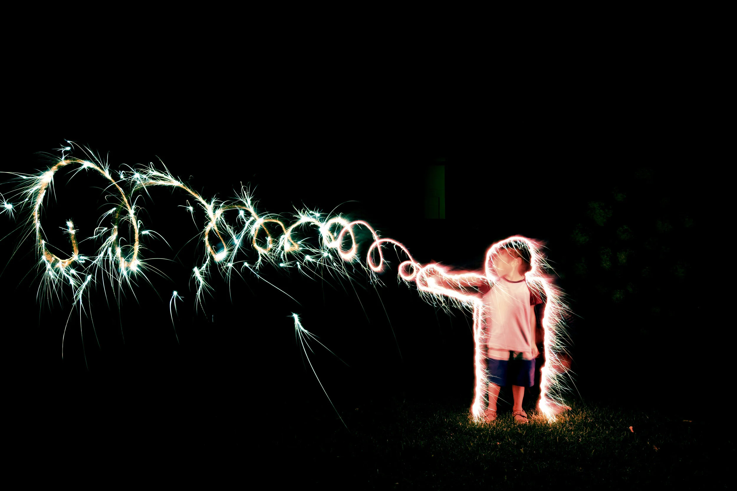 August 17th - sparkler art with Jack.JPG