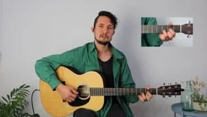 7// Beginner Acoustic Guitar - D shapes exercises