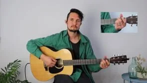 11// Beginner Acoustic Guitar - E shapes exercises