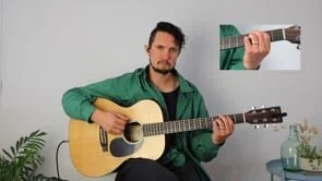 13// Beginner Acoustic Guitar - B shapes exercises