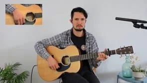 20// Beginner Acoustic Guitar - Broken Strum 1