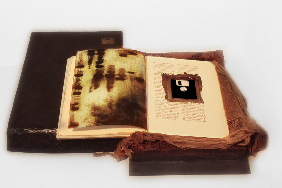 Agrippa (A Book of the Dead), 15"x23"x3", 1991-2