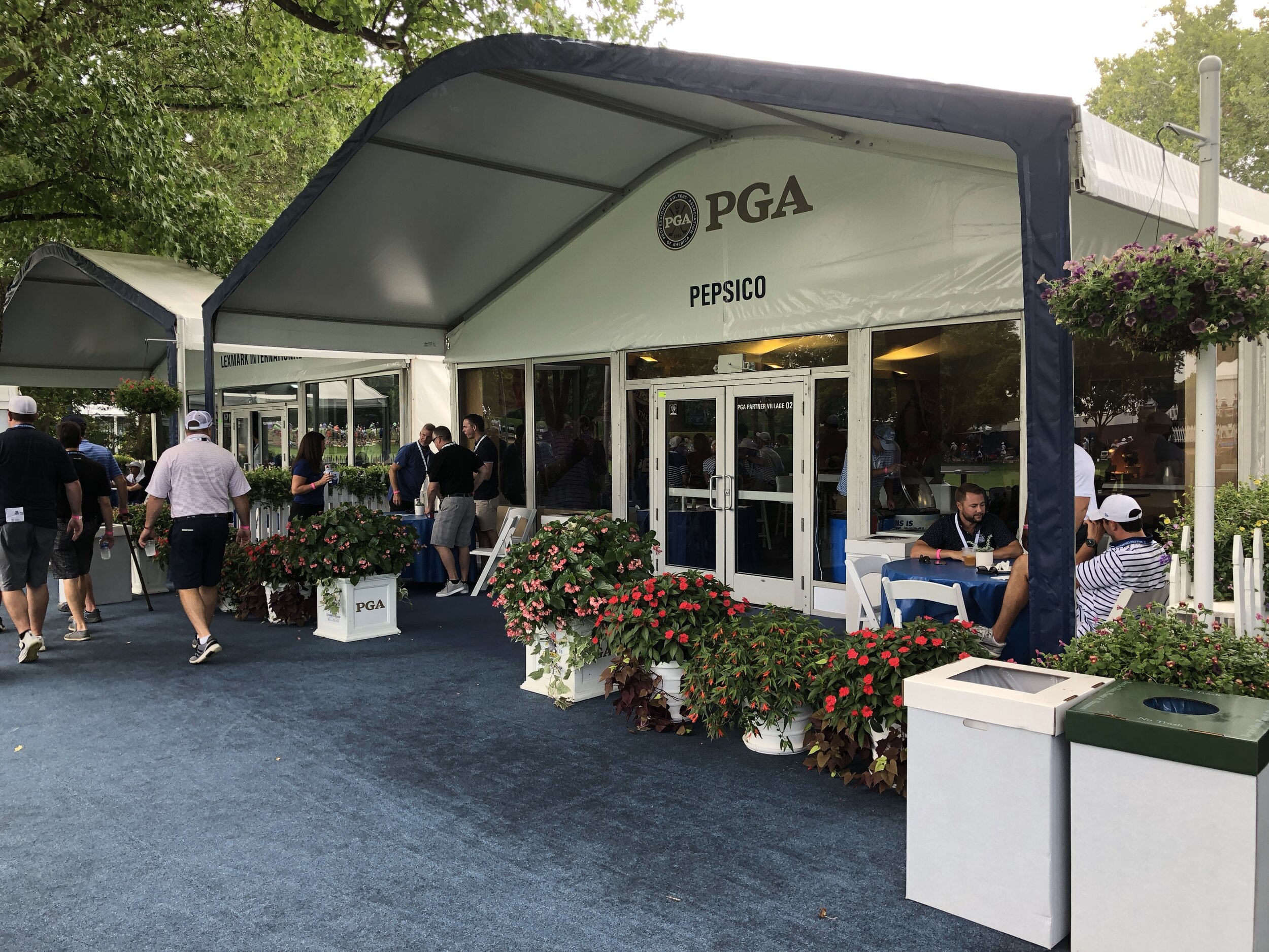 Hospitality Management at the 2018 PGA Championship in St. Louis, Missouri