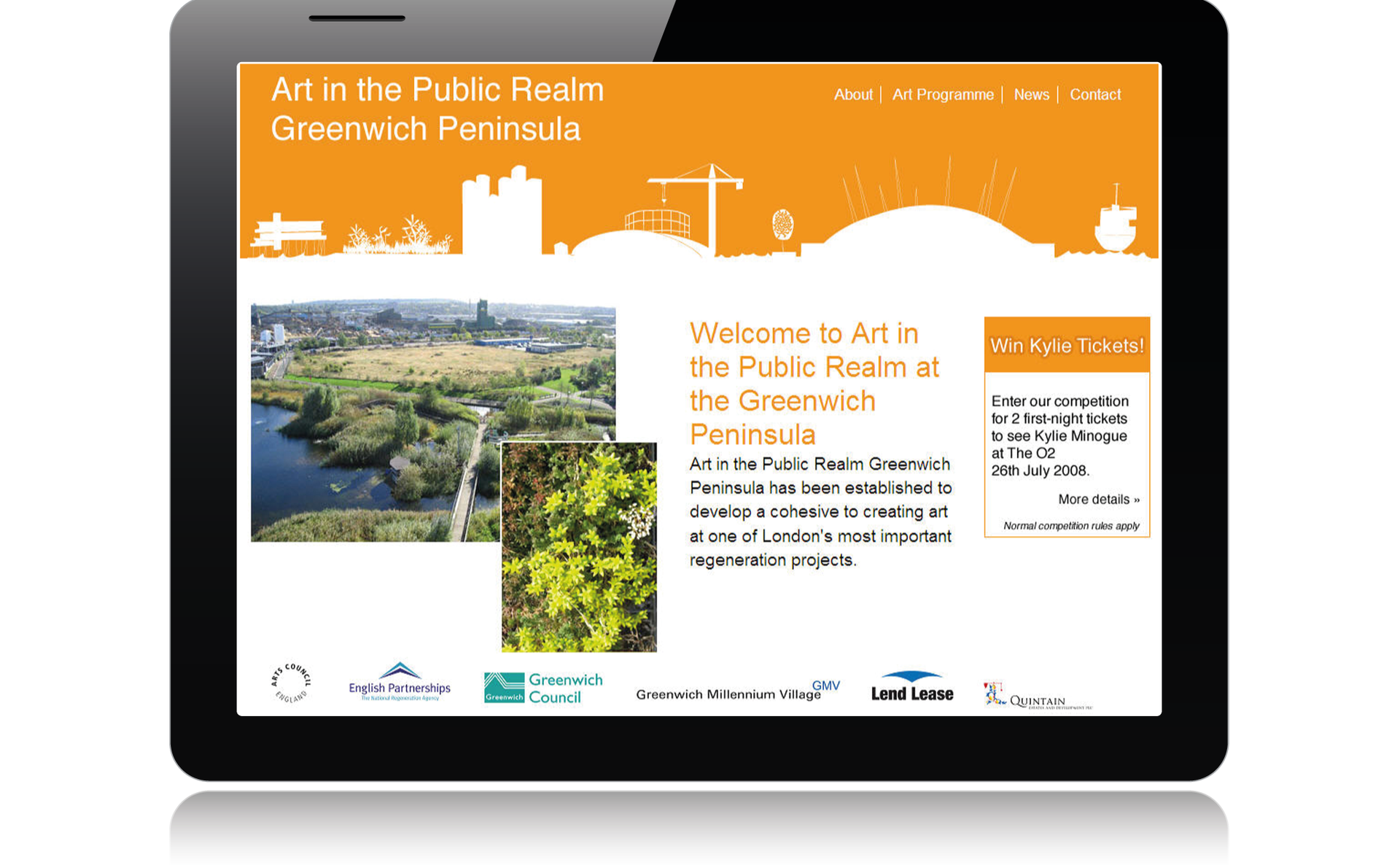 Art on Greenwich Peninsula Strategy &amp; Programme