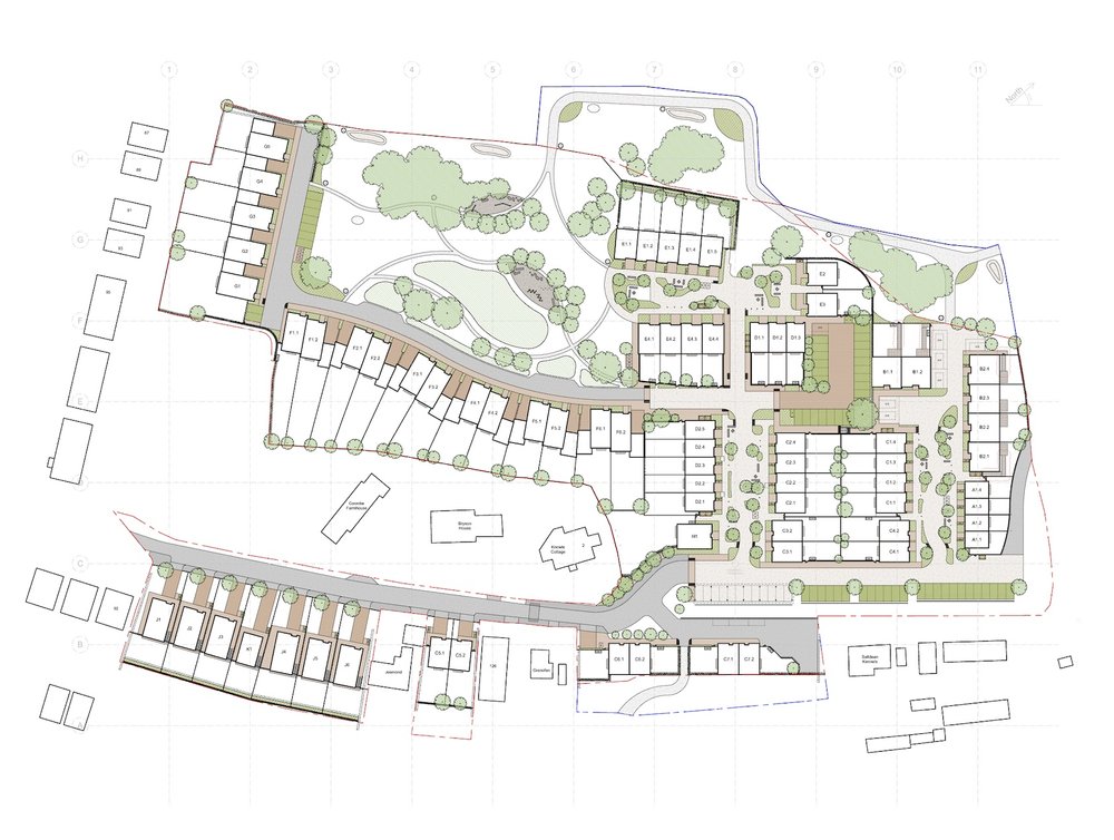 Site plan courtesy Gold, © Resident Architects
