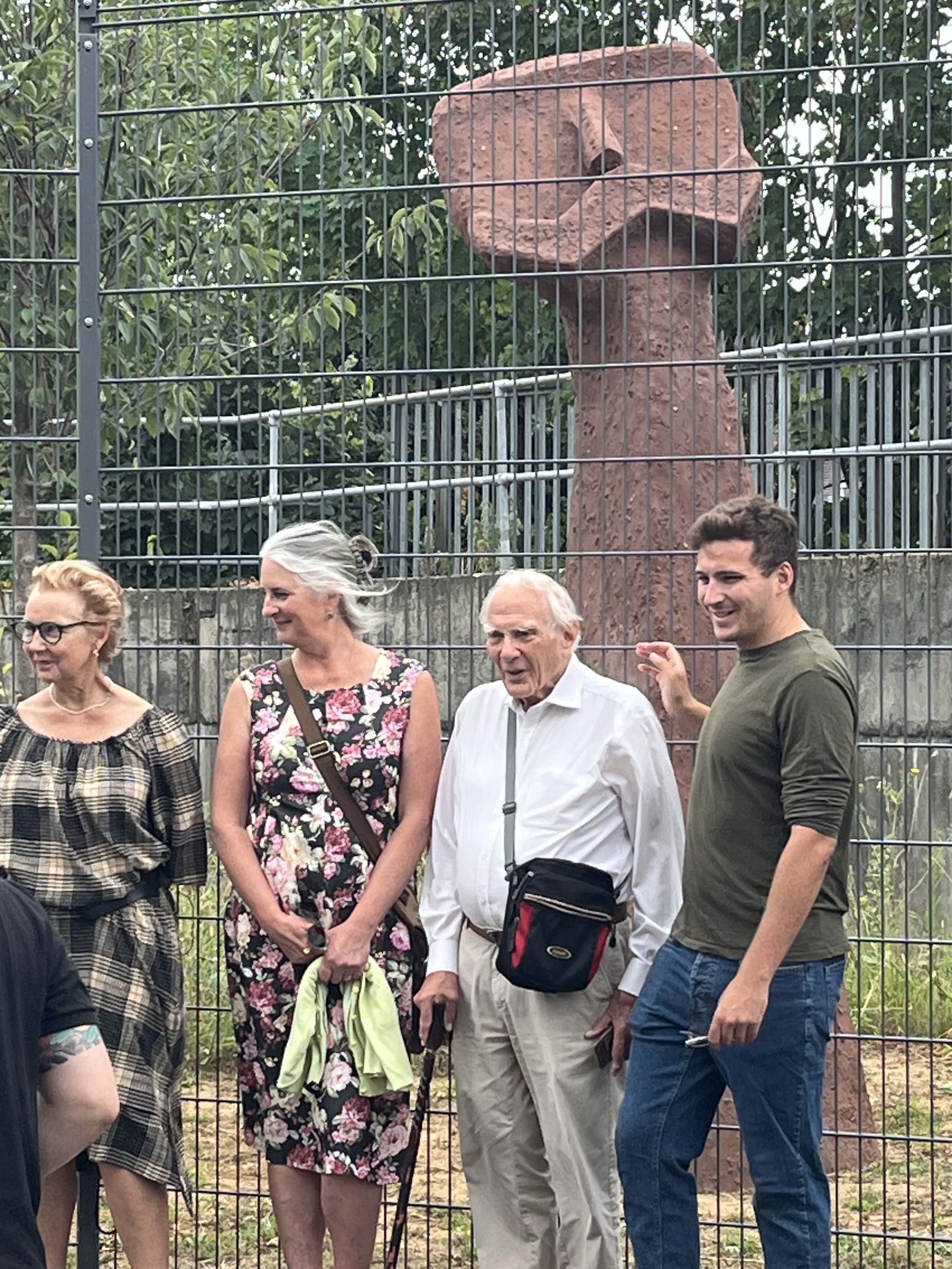 The artist and some Bazalgette relatives