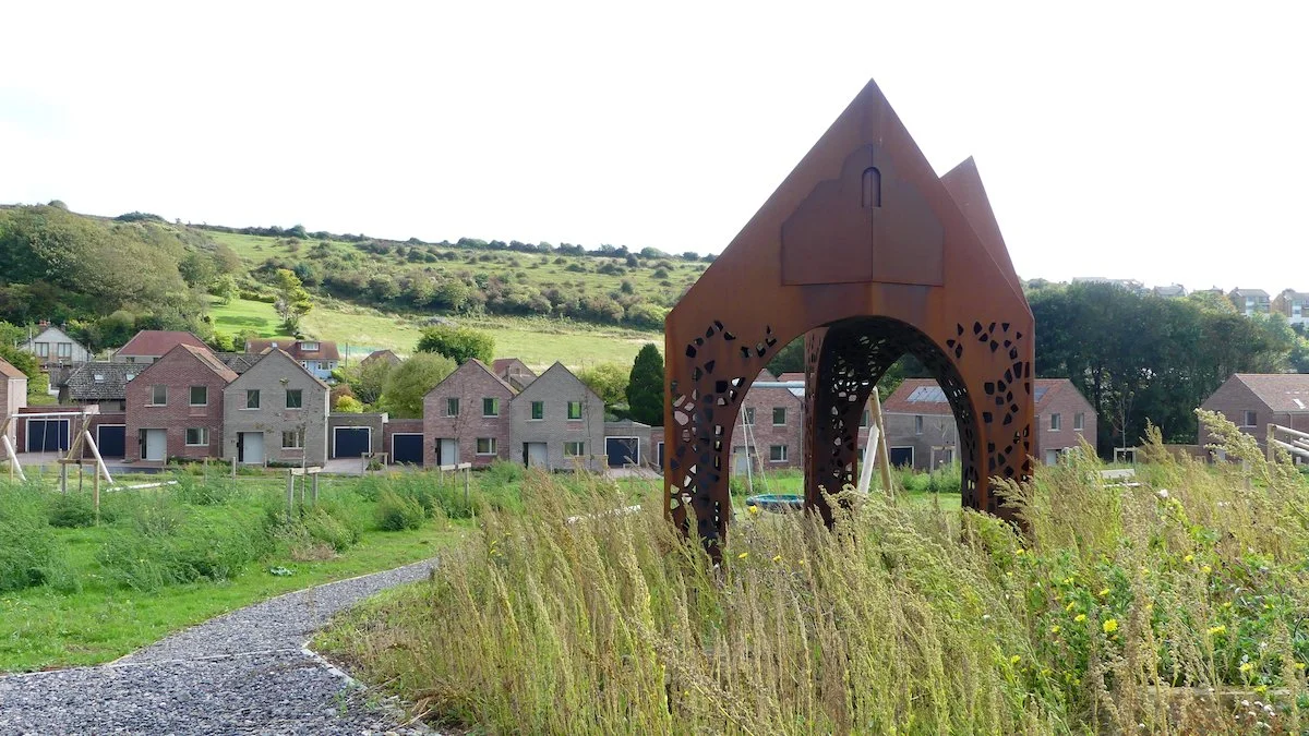 Embedded in the landscape, photo courtesy the artist