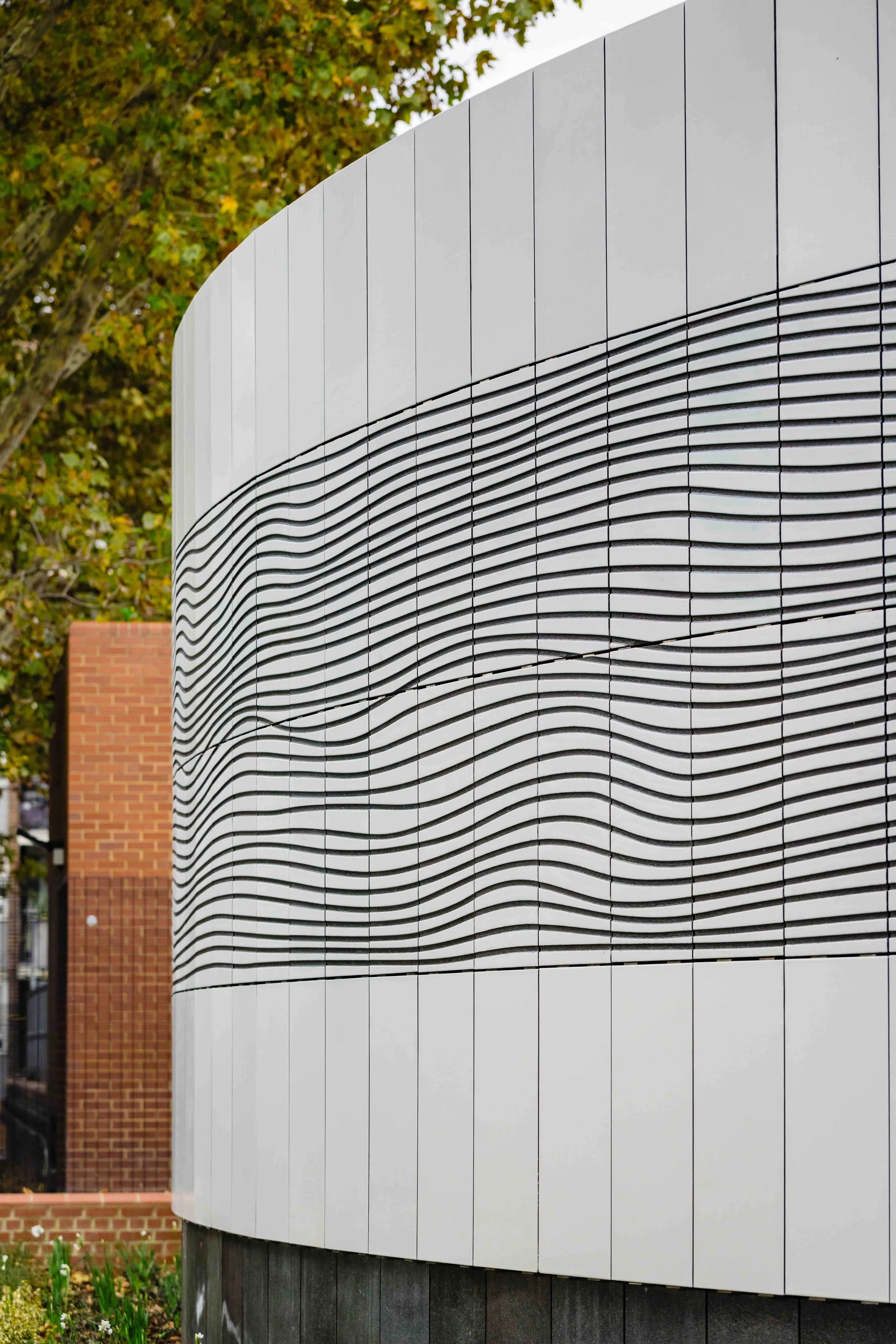 Croft Street elevation partial, photo by Danny Loo courtesy Tideway