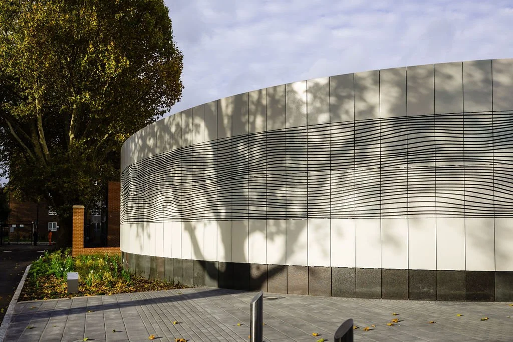 Croft Street elevation, photo by Danny Loo courtesy Tideway