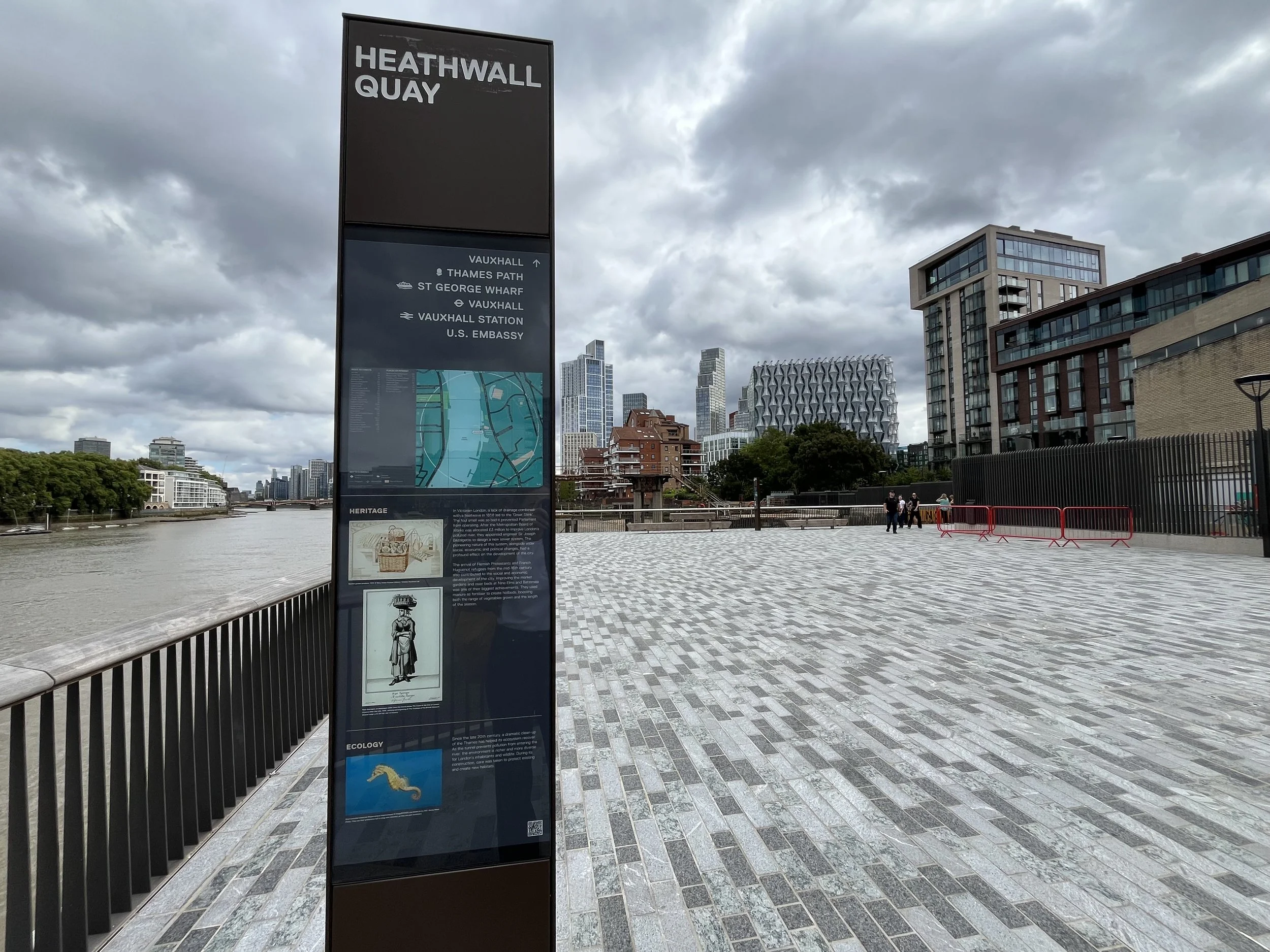 Heathwall Quay looking east