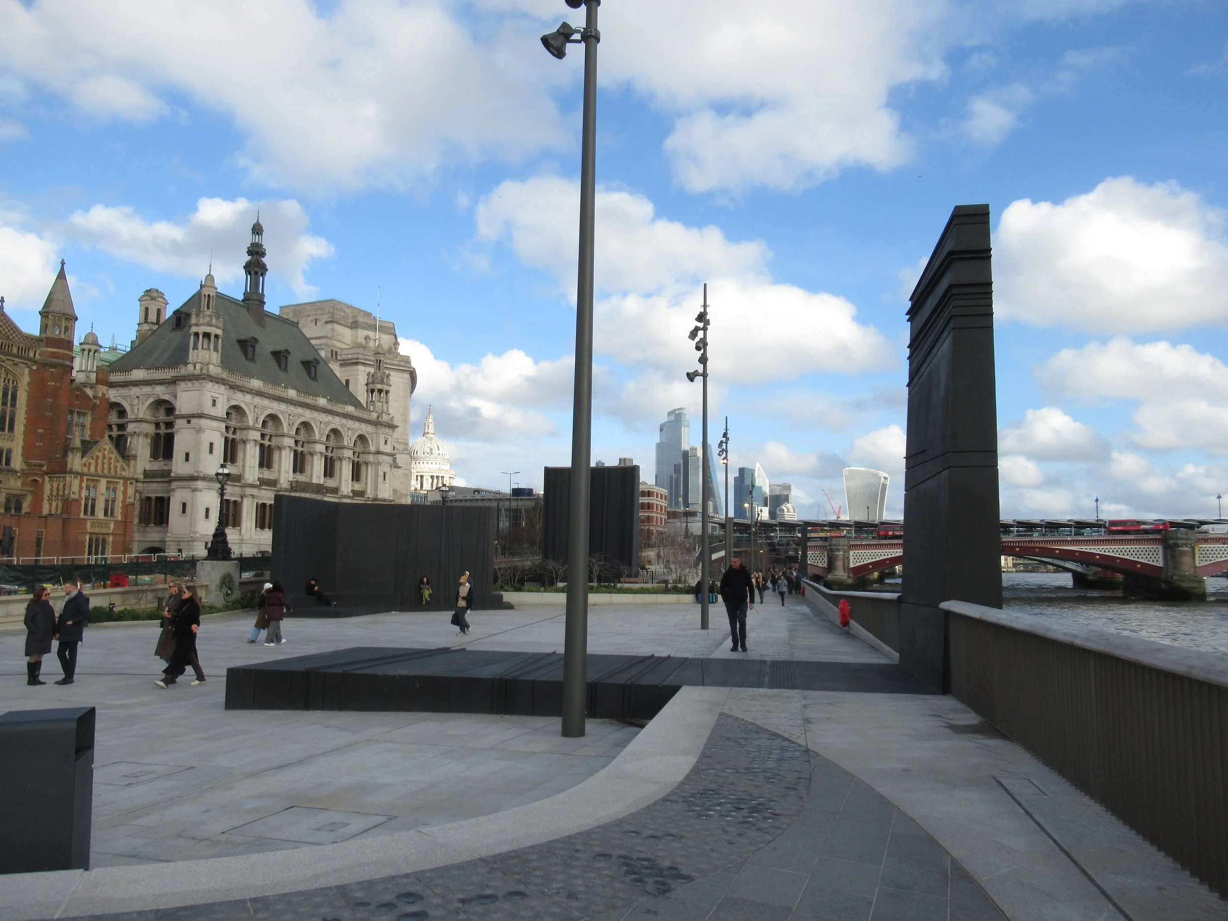 Stage with Zig Zag and Waterwall in the background