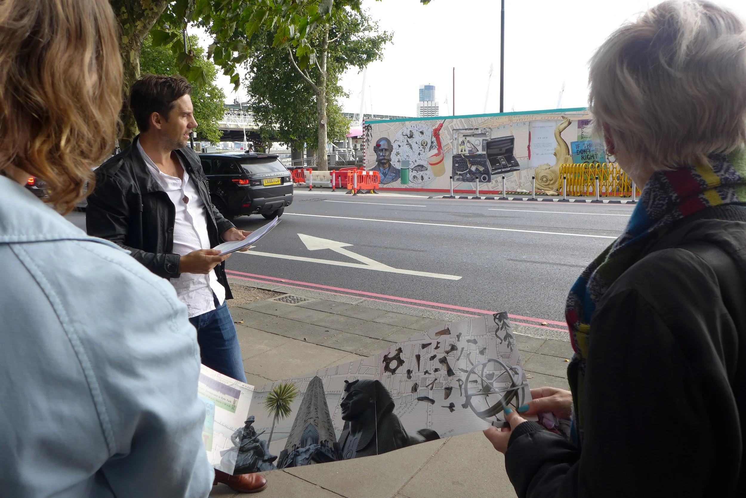 Art led talk for Totally Thames Festival, 2017