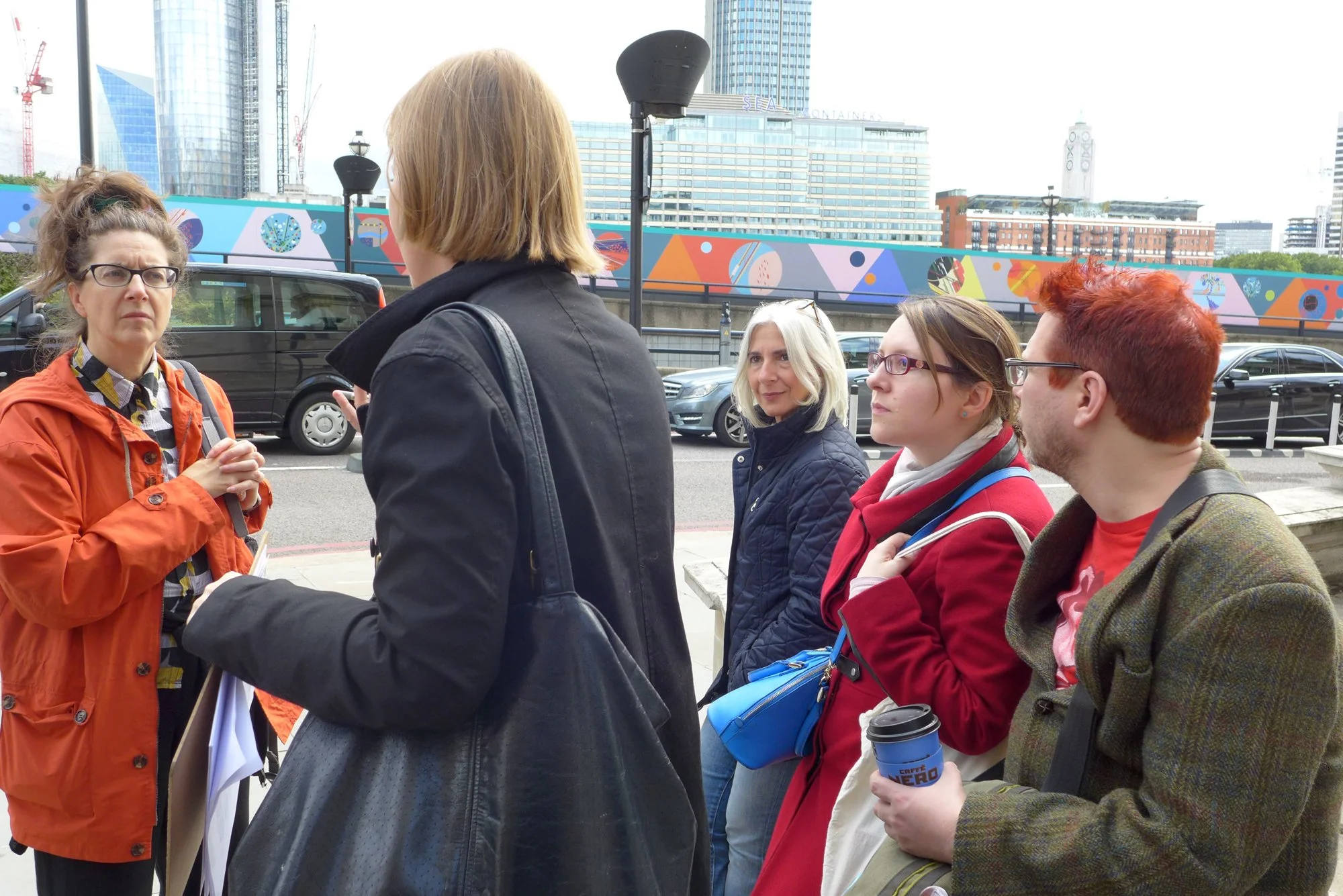 Artist's walk and talk, as part of Totally Thames Festival 2017