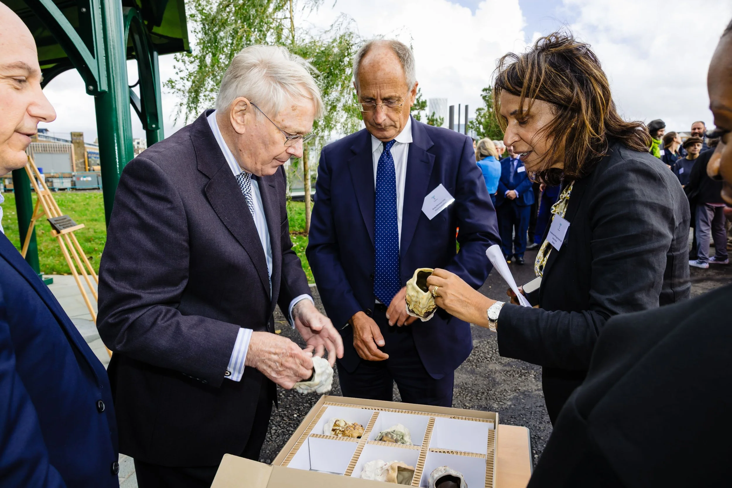 Presented to HRH The Duke of Gloucester