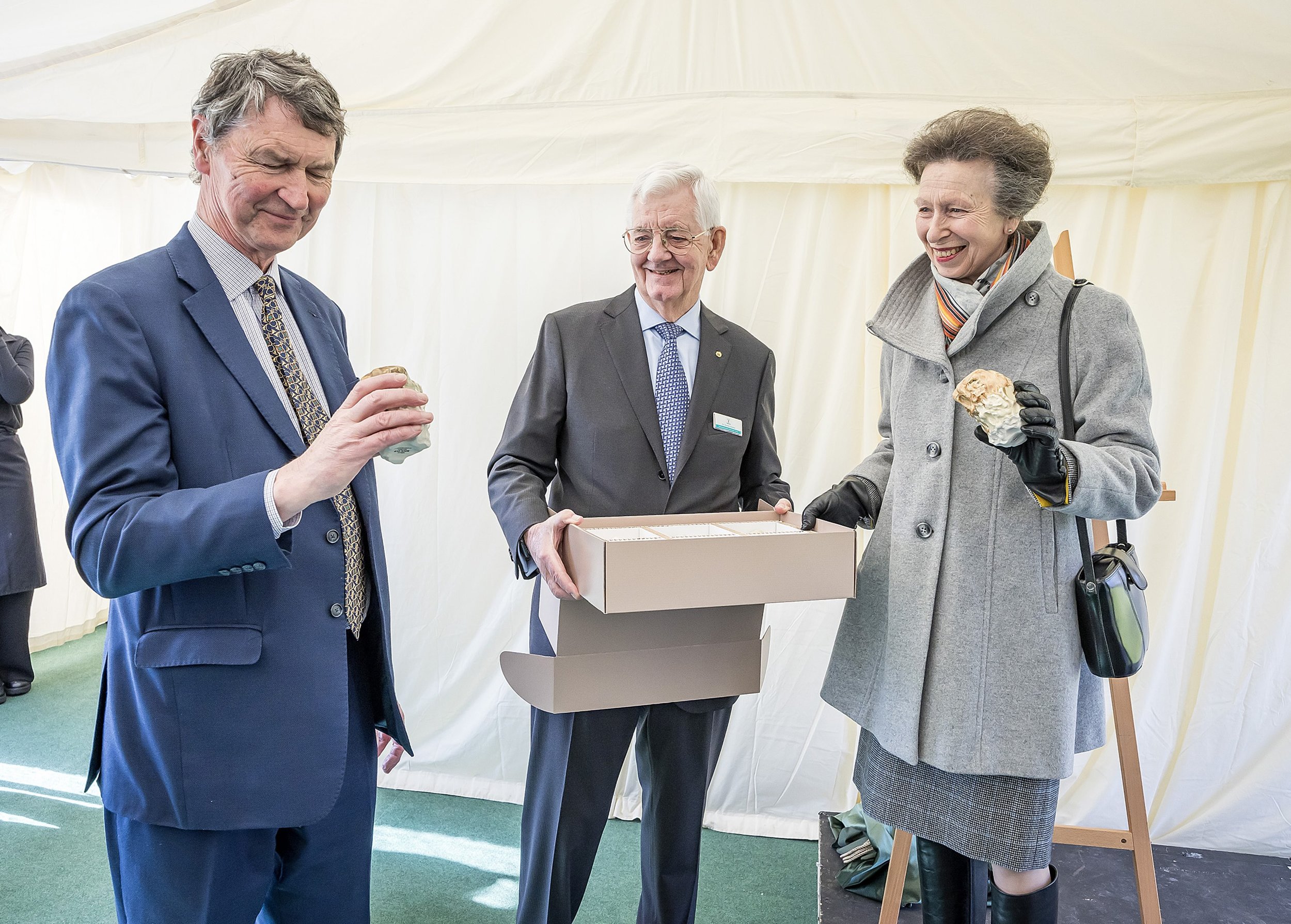 Presented to HRH The Princess Royal