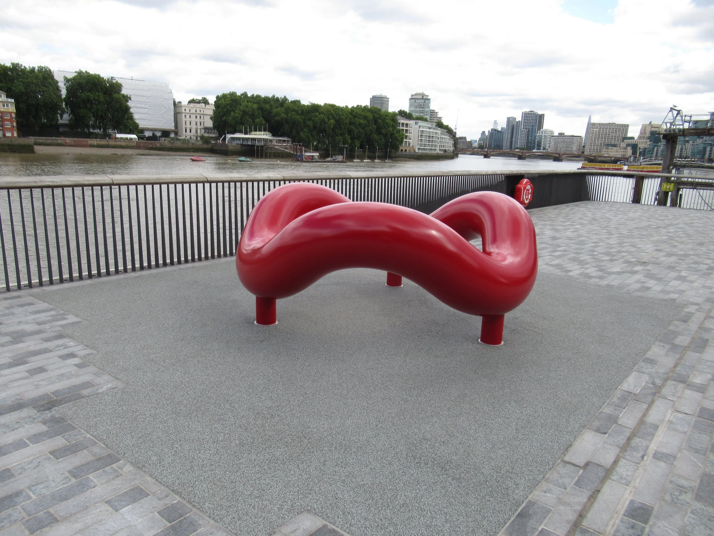 Play Sculpture looking east