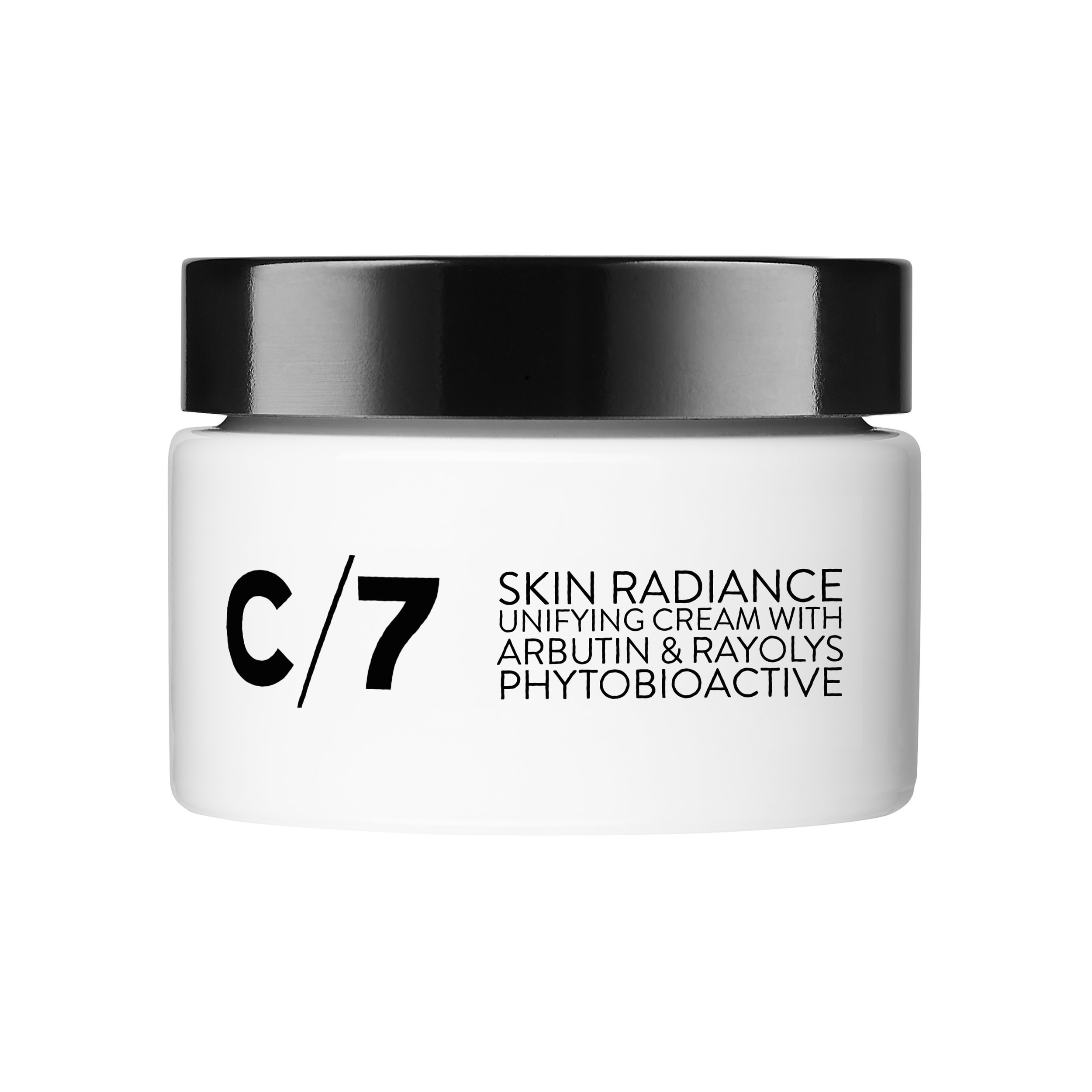 Cosmydor skincare cosmetics aromatherapy virtuous organic botanical quality concentration C/7 SKIN RADIANCE UNIFYING CREAM WITH ARBUTIN & RAYOLYS peach apple raspberry shea butter