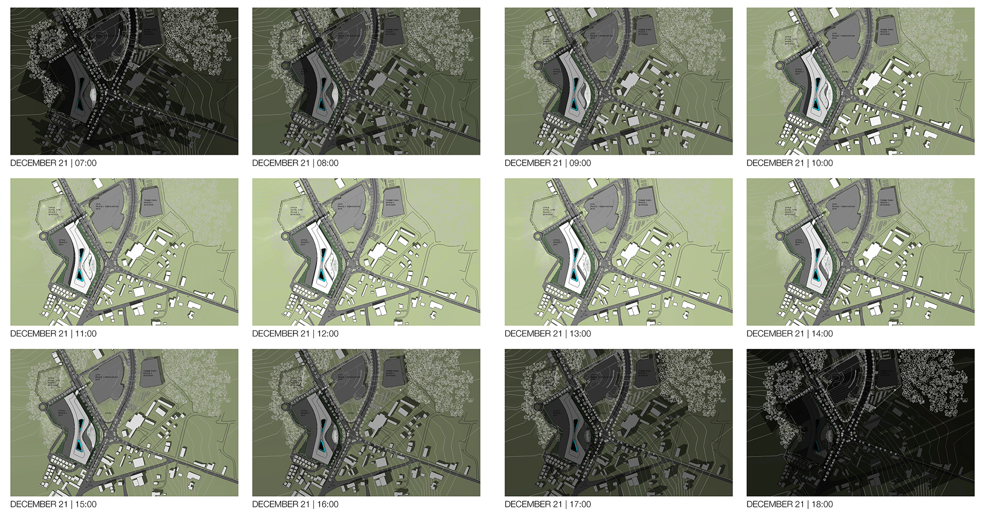 © Copyright Studio DS 2018 - Central Phuket Masterplan June Solar Plan