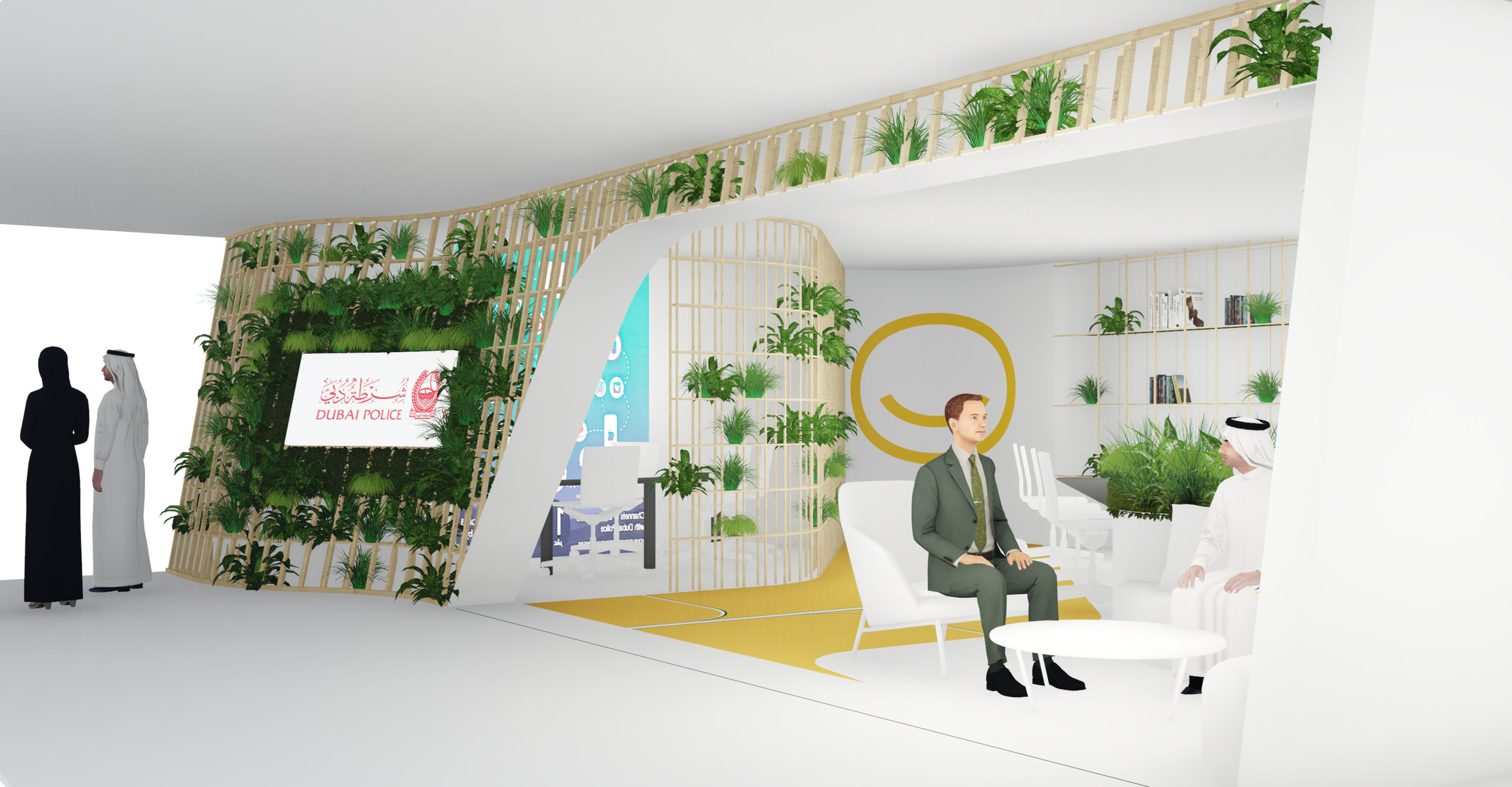 © Copyright Studio DS 2018 - the Dubai Police Future Foundation Interior Design 1